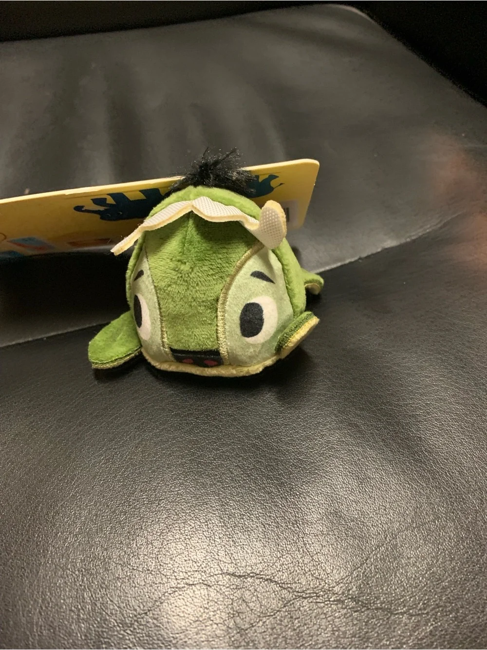 Green fish pet toy